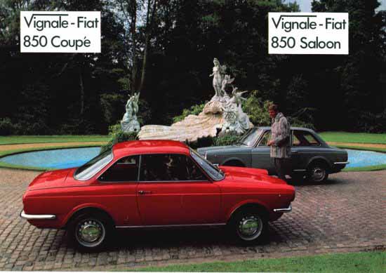 Vignale-Fiat 850 Specials brochure