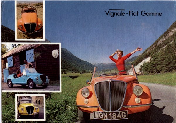 English Vignale Gamine brochure