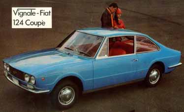 Vignale-Fiat 124 Coupé brochure