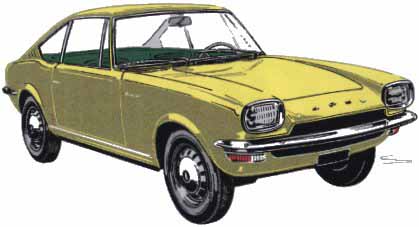 Vignale Opel Kadett Coup&eacute; drawing