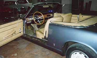 1966 Lancia Flavia Convertibile interior